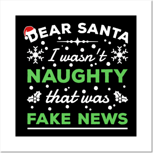 I Wasn't Naughty Fake News Posters and Art